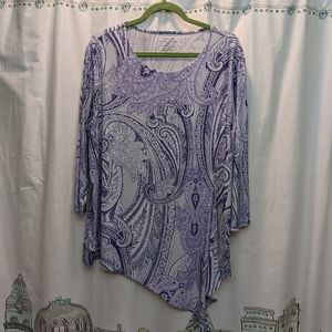 Chico's Asymmetrical Top - Size 4